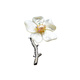 Marco Bizzarri pearl flower brooch high-end women's 2024 autumn new high-end retro all-match dress corsage pin accessories Mother's Day gift birthday gift for elder friends