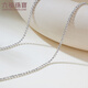 Lukfook Jewelry Platinum 950 Fishbone Platinum Necklace Price G07TBPN0019 5.51g (including labor cost 474 yuan)