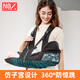 纽贝乐婴儿背带新生儿双肩横抱哄睡抱娃神器0-3-5个月宝宝外出抱抱托 深空灰：双肩横抱，0-5个月适用