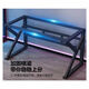 Huakaizhixing computer table desktop home e-sports office study table desk game table BGZ723 carbon fiber 1.2 meters black