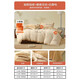 Mercury Home Textiles Milk Fleece Bed Four-piece Antistatic Warm and Simple Wind Kit 1.8m Bed Cookie Duoduo