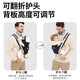 Buddler Mother Strap Baby est un simple artefact pour bébés avant pour libérer les mains des nouveau-nés et une infirmière de bébé multifonctionnelle et légère. Le bébé infirmière recommande le gris clair (modèle respirant)