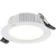 XMSJ LED LED RECHETÉ DOWN LIGHT 3CMNLED91925 salon plafond Light Bathroom Anti-Fog Lamp 9196 18W 5700K 160 mm