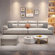 Jianxin genuine leather sofa living room 2025 new small apartment straight-row sofa modern simple leather sofa 868