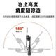 El soporte de Yunteng es adecuado para DJI Osmo Pocket3/2/1 Trípode Selfie Selfie Stick Stand Sports Sports Extension Pole Handheld Gimbal Stabilizer Extension Accesorios [bolsillo1/2/3 General] Soporte + manga adaptador