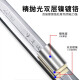 
He Jiangong Weida Chrome-plated dual-purpose wrench open-end plum blossom wrench set auto repair machine repair dull head wrench hardware tool set chrome-plated dual-purpose wrench 6mm (W14106)