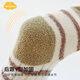 Aengbay Angbei baby socks autumn and winter striped new newborn warm fetal socks boneless socks baby mid-calf stockings green set 3 pairs 12-24 months
