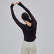 Gigt Jiji yoga top women's autumn and winter hooded sports long-sleeved running fitness wear Pilates yoga wear