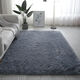 Beiyan carpet bedroom ins family bedside blanket living room rainbow floor mat dota carpet lazy sofa cheap student gradient light gray 140*200 cm