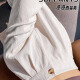 Cotton pants for women in spring and autumn summer new versatile trendy casual pants for women loose quick-drying versatile slimming wide-leg trousers 687 white 25.5 [high quality] M 96-111Jin [Jin equals 0.5 kg]