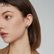 DAISY DREAM925 Silver Needle Tiger Eye Stone Earrings Retro Irregular Earrings Feminine Niche Earrings 2025 New Maillard Tiger Eye Stone Earrings 925 Silver Needle