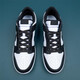 IRTMDunk Low White/Black Black and White Panda Low Top Men's and Women's Casual Sports Board Shoes Children's Sports Shoes DD1391-104 White Purple 36