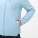 Millet de sports d'extérieur pour femmes en randonnée alpinisme imperméable au vent étanche clair coton chaud coton miv10234 n9926-ideberg bleu / bleu clair s