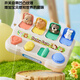 Katio Children's's's Hidden and Seech Mechanical Box Popup Cause et effet Toy Baby Boy and Girl Early Education Toys Animal Hidden and Seek Switch Box [Training Memory]
