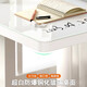 Mesa de elevación eléctrica de koble escritorio de vidrio templado para el hogar de la oficina del escritorio de aprendizaje inteligente escritura del escritorio del motor dual + vidrio templado ultra blanco 1050*600*730-1180 mmh