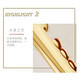 Saxophone jinbao jbsst-400 tube droit saxophone peint en or droit de saxophone