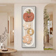 Apocalipsis Reloj de calidad alemán, reloj de pared, caqui, reloj ruyi pintura colgante estilo crema estilo decoración del corredor tira de pintura sxs3886 versión vertical 30*90cm x marco de oro de lujo de luz + aceite impermeable