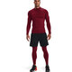 Under Armor (UNDERARMOUR) star's same style Coldgear winter training tights UA men's training sports long-sleeved tights 1366072 Flame Red 625 M
