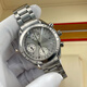 [SECUPO 99 NUEVO] OMEGA Men's Watch Omega Speedmaster Series Calendario Carry Calendar Display de acero inoxidable CUFFLE PLOTING Observatorio Certificado Luminoso Luxury 3523.30.00 Speedmaster Double Calendar Plate Gris 39 mm de 39 mm