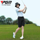 PGM Golf Ropa de golf de la camiseta de la camiseta elástica de la camisa elástica de la altura de verano para hombres.