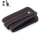 Kangourou (kangourou) Couche de tête Couche de vache Multi-fonction sac clé European et américain Retro Moustonted Car Remote Control Men's Universal Key Sac Black