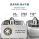 柔美柔美不锈钢洗菜盆双盆304水槽双水槽小尺寸洗菜池双槽洗碗池家用 【698右大】抽拉套餐