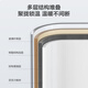 九牧（JOMOO）浴缸家用小户型独立泡澡池亚克力薄边浴缸淋浴卫生间一体式浴缸 YR13116带花洒气泡按摩缸1.6m