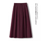 Tangmi Coffee Color Umbrella Skirt Versatile Skirt Women's Autumn and Winter 2025 New High Waist Hepburn Style Mid-Long Skirt Suit Skirt A-Line Skirt Coffee Color Wool Material Thick Style M (27) Recommended 95-105Jin Jin is equal to 0.5 kg