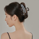 Kamalen Wheat Wheat Centilada para la oreja de Wheat New 2025 Tocado del cabello para mujeres Clips de gama alta para la novia Cumpleaños 520520 Regalos para orejas de trigo perlas Grandes clips para oro