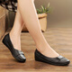 
Hanzer HANCRERS rain boots for women fashion flat sole non-slip waterproof plastic single shoes soft sole black outside casual shallow mouth kitchen work shoes 1699 black 38