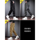Jeanswest trendy brand overalls for men in spring and autumn new loose legged pants versatile men's casual harem pants black XL (recommended 150-170Jin Jin equals 0.5 kg)