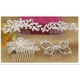 Ming Fujian Xi's Tadle-In-Law's Pearl Pearl Rhinestone Hair Cocina Madre Vestido de novia PiS en forma de U cabello horquilla LB1011
