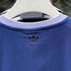 阿迪达斯（adidas）三叶草连衣裙女裙2025夏季新款运动裙V领短袖T恤休闲裙子 IT9853蓝色 L