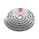 304 stainless steel transmission single and double row chain 3 minutes 06B4 minutes 08B5 minutes 10A6 minutes 12A1 inch 16A20A 32A-2-30/1.524 meters