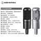 Audio-Technica AT2035 condenser microphone recording studio equipment set professional recording audio novel recording anchor live broadcast full set of computer karaoke external sound card mobile phone microphone AT2035 silver + midi M pro sound card