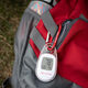 AcuRite portable digital thermometer for indoor and outdoor use with carabiner clip