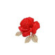 Mrs win 2025 new style red rose temperament brooch women's suit accessories brooch flower corsage atmospheric clothing accessories rose bright red