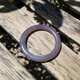 
Red Shadow Hetian Jade Purple Bracelet Qinghai Old Smoke Purple Jade Round Bar Bracelet Smoke Gray Jade Bracelet Women's SN3524 Inner Diameter 51-52 Recommended 70-80Jin [Jin equals 0.5 kg]