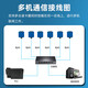 高频读写器15693modbus协议14443A485读卡器工业流水线PLC计数器 HK-101 蓝色(网络接口)