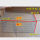 Yuhualuo rabbit cage extra large rabbit cage household rabbit cage household chicken cage household number breeding cage 1 meter * 60 * 4 90 * 60 * 40 double door bare cage including buckle