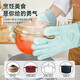 Xiangyouyou anti-scalding gloves are insulated and thickened silicone for kitchen ovens, special for baking, high temperature resistance, non-slip, anti-heat, microwave oven baking, two, five-layered sleeves, extra-long, unisex