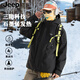JEEP SPIRIT Jeep three-proof jacket winter couple's same graphene heating jacket three-in-one jacket