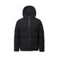 DESCENTE DESCENTE TRAINING series HEAT NAVI sports and casual men's short down jacket BK-black L (175/96A)