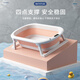 Dog bathtub special foldable small, medium and large dog and cat bathtub pet duck teddy dog corgi foldable deep sea blue + 35Jin Jin equals 0.5kg applicable within