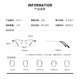 CAPONI imported from Germany with long and near dual-purpose anti-blue light reading glasses for men and women genuine ultra-light half-frame automatic zoom high-definition glasses
