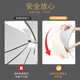 Xiaojiang Material Acryl weicher Spiegel Wand kleben sich selbst klebendem Dressing Spiegel Ganzkörper Spiegeltür Haushalt kleben Fitnessspiegel Wandklebend 60*150