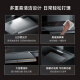 Deyi (DE/E) European-style household top suction smart frequency range hood 1000pa static pressure high wind pressure 24 air volume high suction household self-cleaning smoke stove 826A three-piece set 826A+718A+100D natural gas