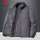 Pierre Cardin military coat short men's winter thickened warm cotton jacket polar fleece coat outdoor windproof autumn and winter velvet cotton coat military green velvet thickened M =90-105Jin Jin equals 0.5 kg