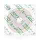Alcare importado de Japón 12122 Chasis convexo de dos piezas 24-27 mm de dos piezas de chasis de bolsillo de bolsillo de bolsillo no se puede cortar aelcare 12122 chasis estomatal [5 piezas/caja]