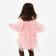 Jnby par Jnby [épissage en mesh] [Jiangan tissu bébé] Robe tricotée de printemps Jupe princesse fille bébé yn1g11660 684 rose chaud 80 cm